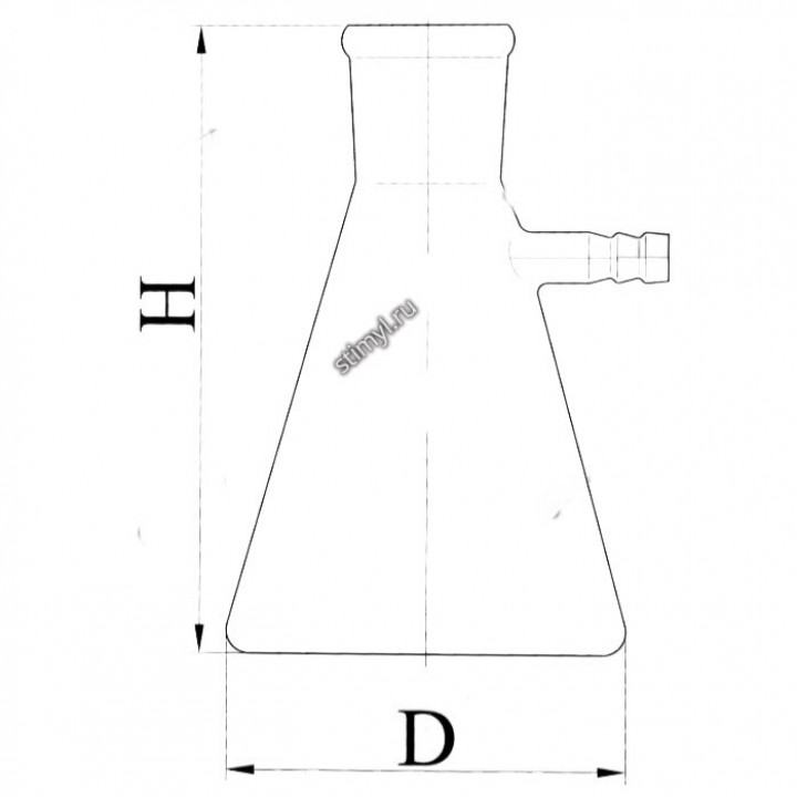 Колба Бунзена — купить в Екатеринбурге | Стимул