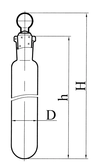 Пробирка с пробкой